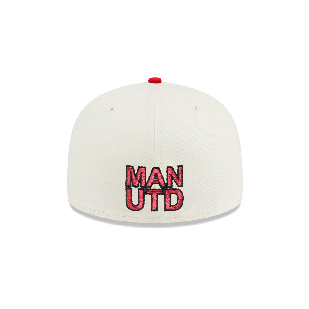 Manchester United Chrome Black 2 Tone Alternate Logo SP 59Fifty Fitted Cap
