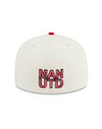 Manchester United Chrome Black 2 Tone Alternate Logo SP 59Fifty Fitted Cap