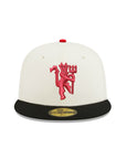 Manchester United Chrome Black 2 Tone Alternate Logo SP 59Fifty Fitted Cap