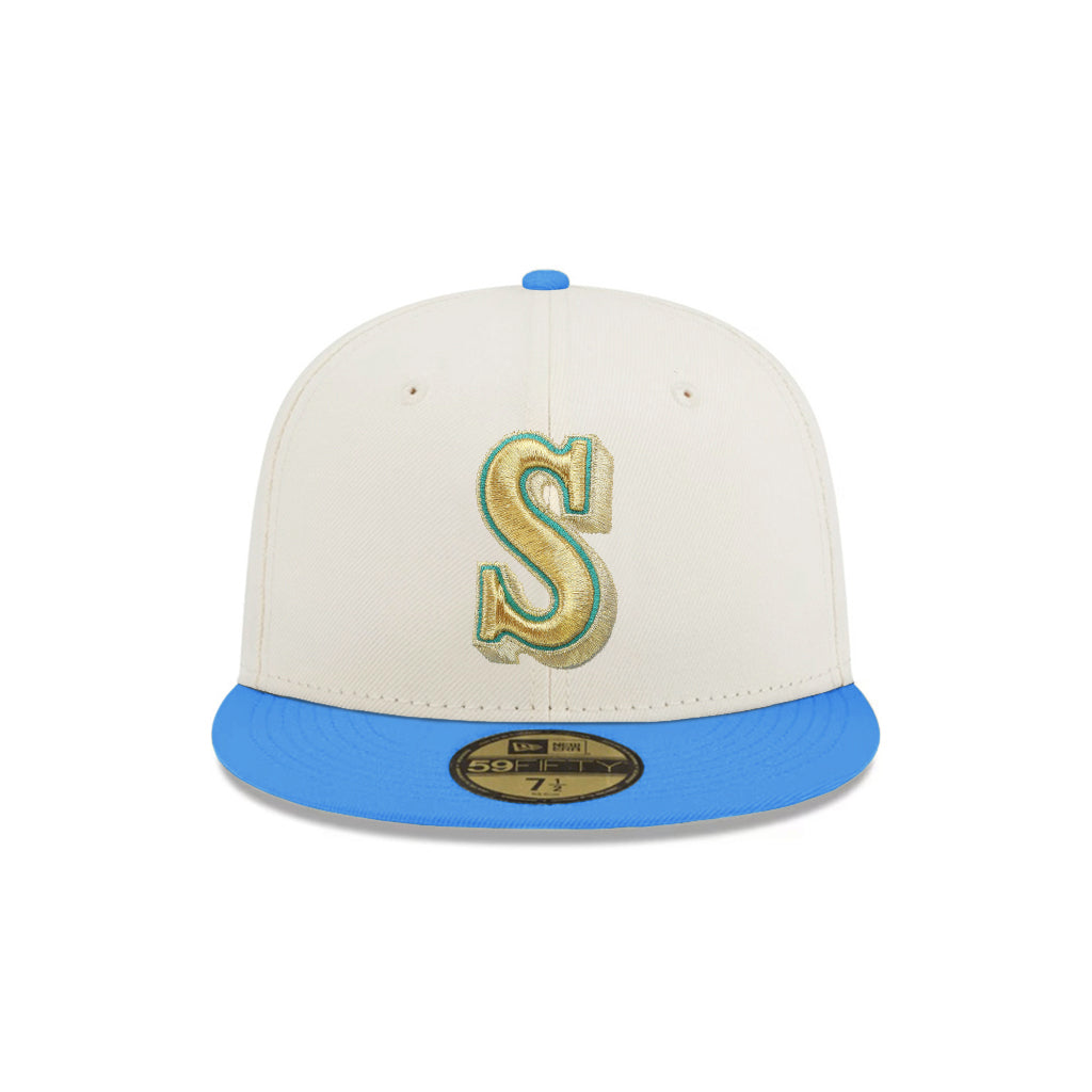 Seattle Mariners Chrome Blue 2 Tone 40th Anniversary SP 59Fifty Fitted ...