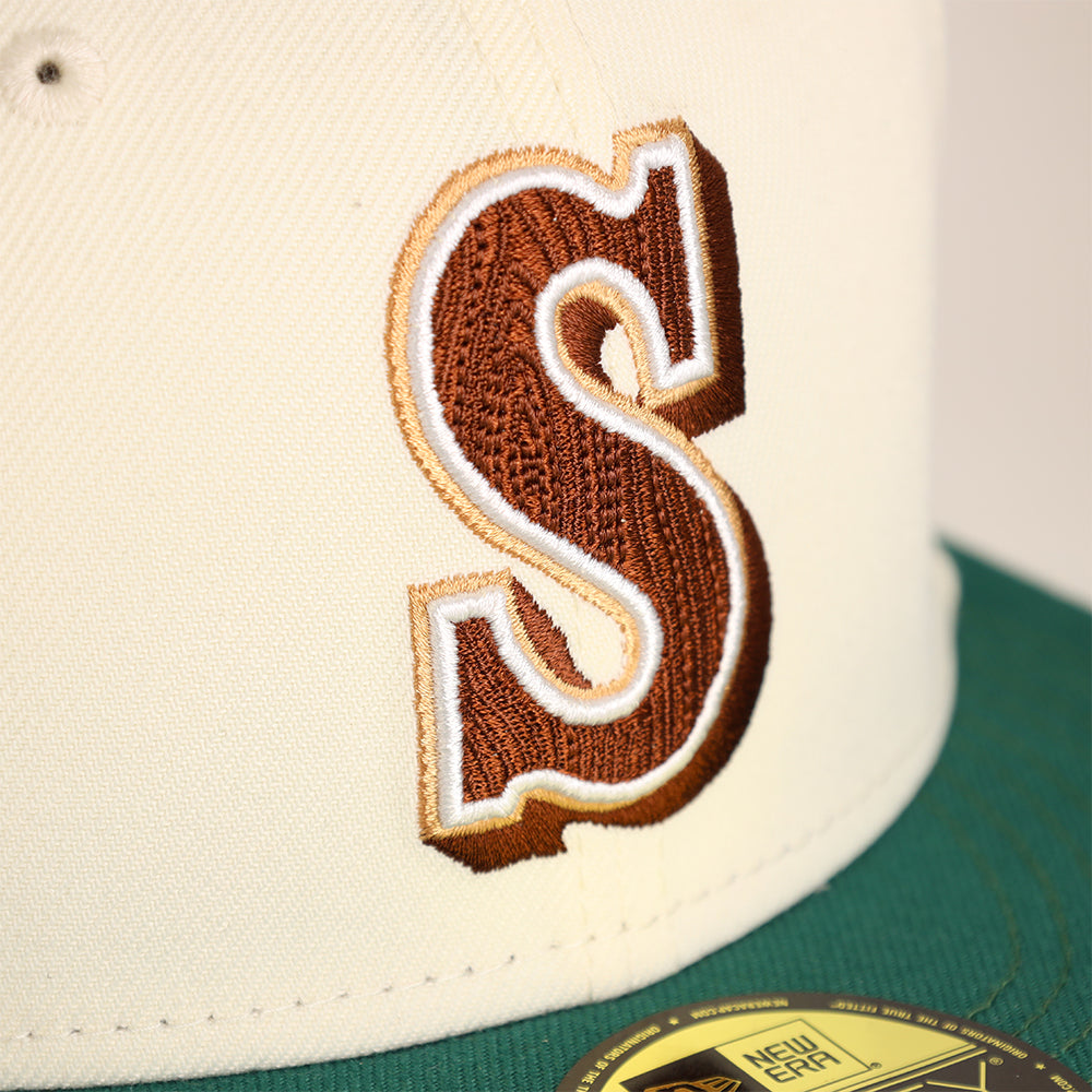 Seattle Mariners Chrome Green 2 Tone 30th Anniversary SP 59Fifty Fitted