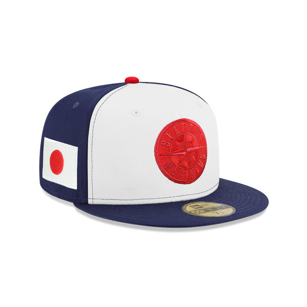 Seattle Mariners Navy White Japan Flag SP 59Fifty Fitted