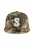 Seattle Mariners Real Tree On White 59Fifty Fitted