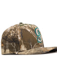 Seattle Mariners Real Tree 9Fifty A-Frame Snapback