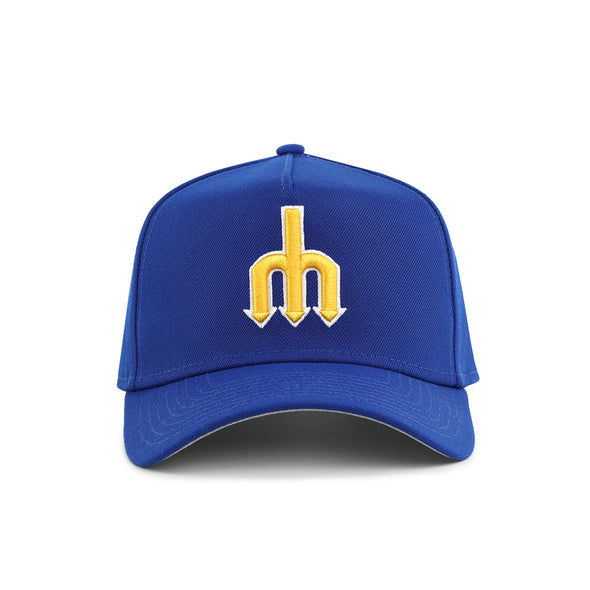 Seattle Mariners Cooperstown 9Forty A-Frame Team Color Snapback