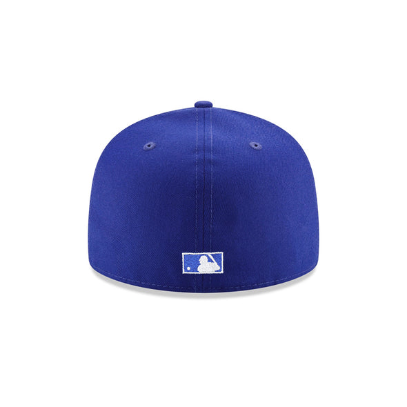 Florida Marlins Royal Blue On White 59Fifty Fitted