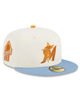 Miami Marlins Chrome Blue 2 Tone 1997 World Series SP 59Fifty Fitted