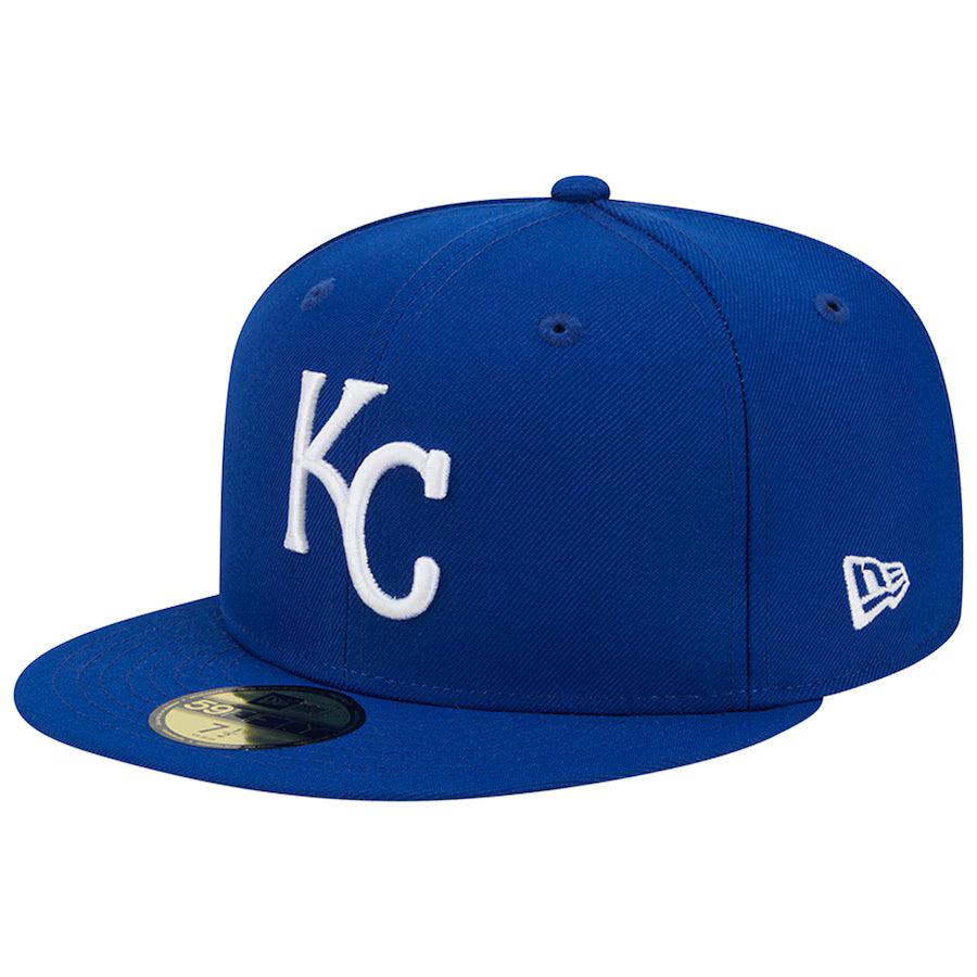 Kansas City Royals Team Color 2015 World Series Side Patch 59Fifty Fitted