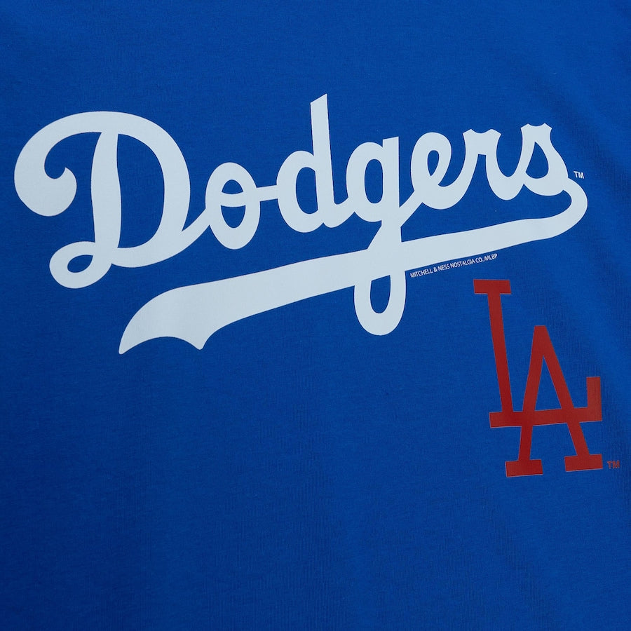 Mitchell &amp; Ness Los Angeles Dodgers Royal Multi-Logo Tee
