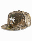 New York Mets Real Tree On White 59Fifty Fitted