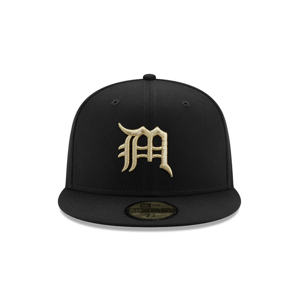 CrownMinded X Mexico Black Gold Aztec Calendar SP 59Fifty Fitted