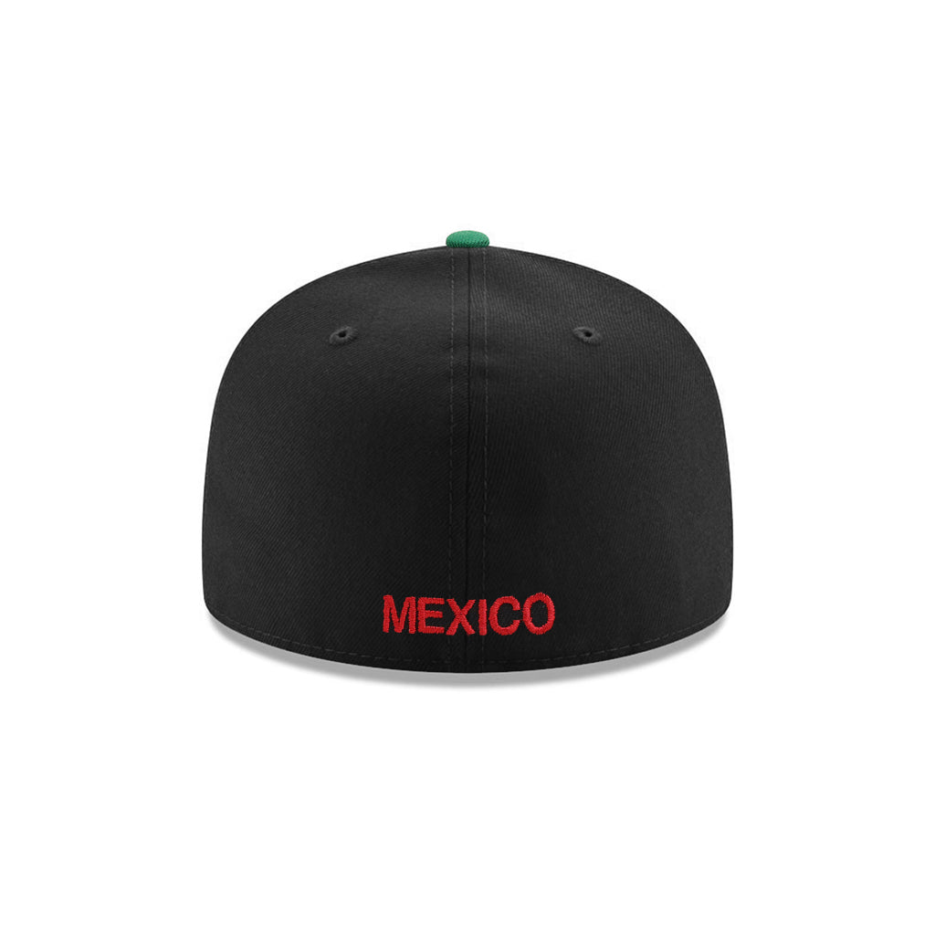CrownMinded X Mexico Black Real Tree Sunrise Over Chichén Itzá SP 59Fifty Fitted
