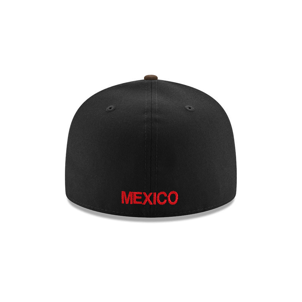 CrownMinded X Mexico Black Brown Sunrise Over Chichén Itzá SP 59Fifty Fitted