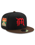 CrownMinded X Mexico Black Brown Sunrise Over Chichén Itzá SP 59Fifty Fitted