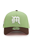 CrownMinded X Mexico Matcha Walnut Sunrise Over Chichén Itzá SP SP 9Forty A-Frame Snapback