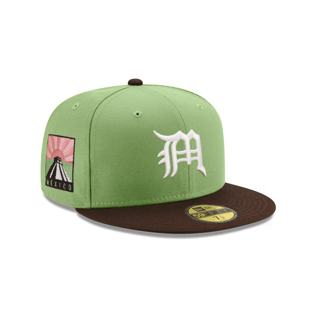CrownMinded X Mexico Matcha Walnut Sunrise Over Chichén Itzá SP 59Fifty Fitted