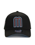 Mexico Black WBC Aztec Calendar SP 9Forty A-Frame Snapback