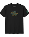 Mexico Quetzalcōātl Feathered Serpent Graphic Tee – Black