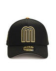 Mexico Black Gold WBC Aztec Calendar SP 9Forty A-Frame Snapback