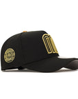 Mexico Black Gold WBC Aztec Calendar SP 9Forty A-Frame Snapback