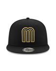 Mexico Black Gold WBC Aztec Calendar SP 9Fifty Snapback