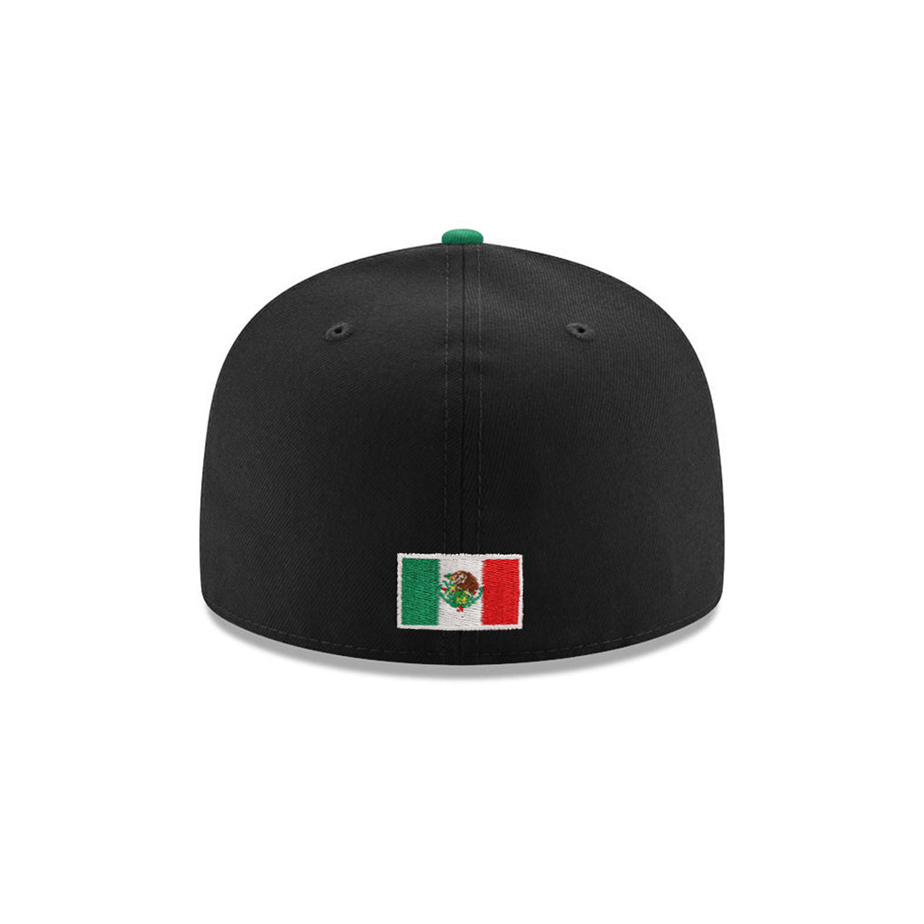 CrownMinded X Mexico Black Green Sunrise Over Chichén Itzá SP 59Fifty Fitted