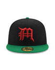 CrownMinded X Mexico Black Green Sunrise Over Chichén Itzá SP 59Fifty Fitted