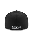 Mexico World Baseball Classic Black On White 59Fifty Fitted
