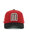 Mexico World Baseball Classic Red Black 2 Tone Mexican Flag SP 9Forty A-Frame Snapback
