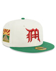 CrownMinded X Mexico Chrome Green Sunrise Over Chichén Itzá SP 59Fifty Fitted