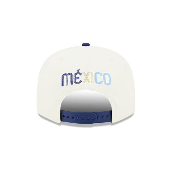 Mexico World Baseball Classic Chrome Blue 2 Tone Mexico Flag SP 9Fifty Snapback