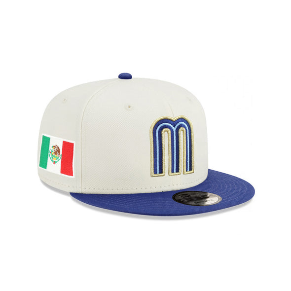 Mexico World Baseball Classic Chrome Blue 2 Tone Mexico Flag SP 9Fifty Snapback