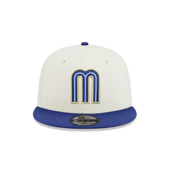 Mexico World Baseball Classic Chrome Blue 2 Tone Mexico Flag SP 9Fifty Snapback