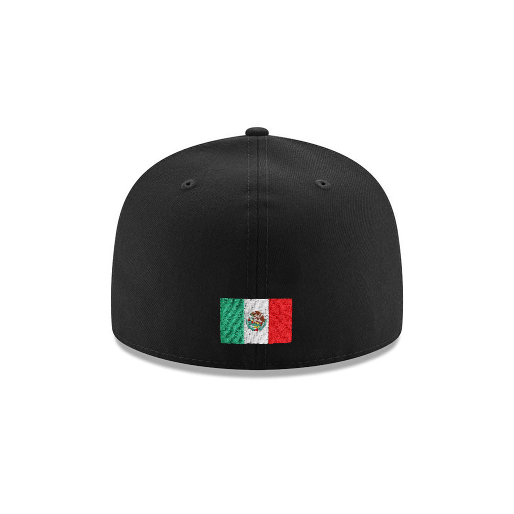 CrownMinded X Mexico Feathered Eagle Sunrise Over Chichén Itzá SP Black 59Fifty Fitted