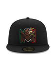CrownMinded X Mexico Feathered Eagle Sunrise Over Chichén Itzá SP Black 59Fifty Fitted