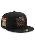 CrownMinded X Mexico Feathered Eagle Sunrise Over Chichén Itzá SP Black 59Fifty Fitted