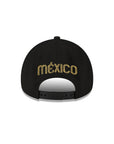 Mexico Black Gold Eagle Mexico Flag SP 9Forty A-Frame Snapback