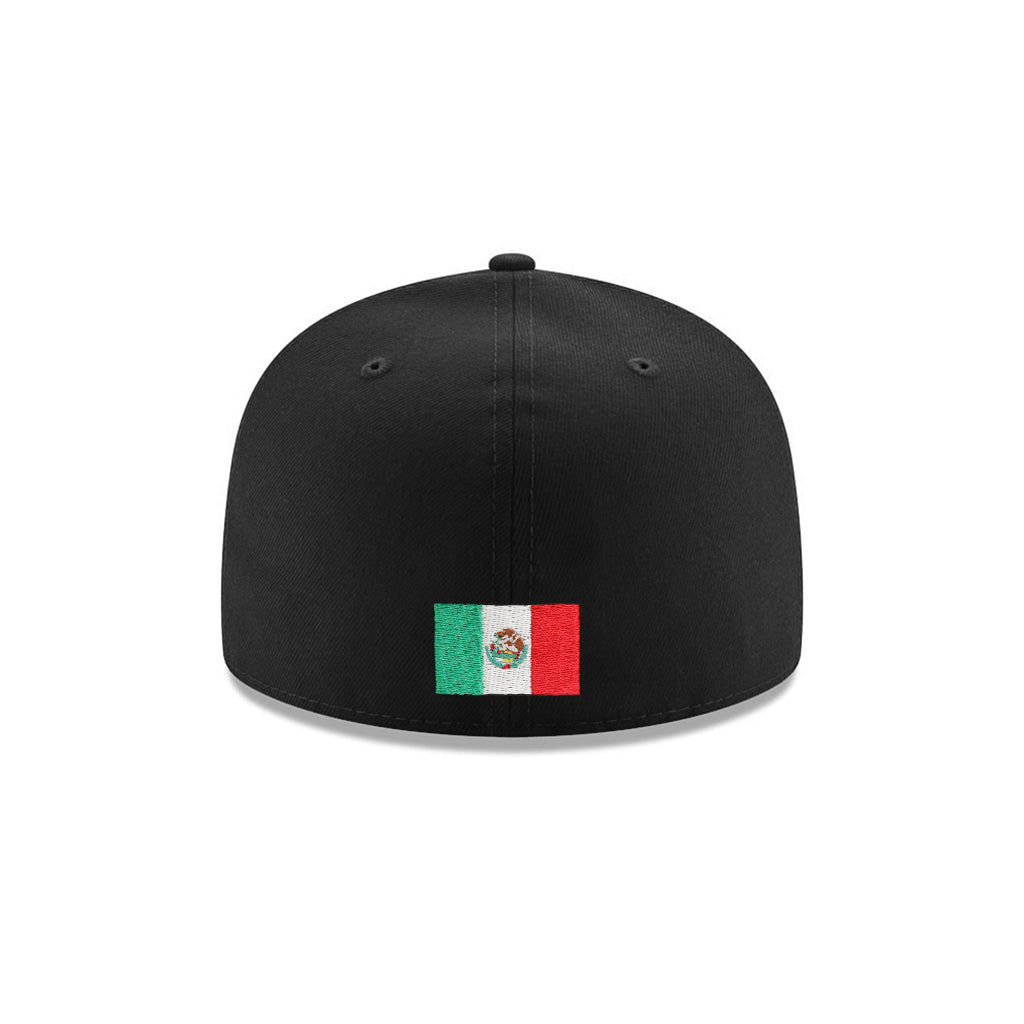 CrownMinded X Mexico Soccer Eagle Sunrise Over Chichén Itzá SP Black 59Fifty Fitted