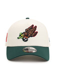 CrownMinded X Mexico Chrome Green Soccer Eagle Mexico Flag SP 9Forty A-Frame Snapback