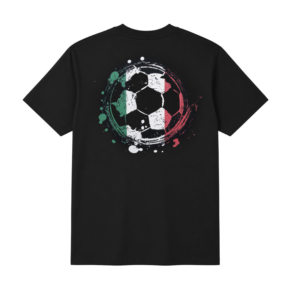 Mexico Eagle Soccer Graphic Tee – Black