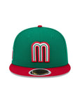 Mexico WBC 2026 Mexico Flag SP Green Red 2 Tone Youth 59Fifty Fitted