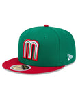 Mexico WBC 2026 Mexico Flag SP Green Red 2 Tone Youth 59Fifty Fitted