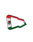 CrownMinded New Era Flag Outline Mexico Cap Pin