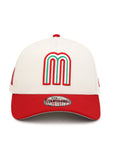 Mexico World Baseball Classic Chrome Red Mexico Flag SP 9Forty A-Frame Snapback