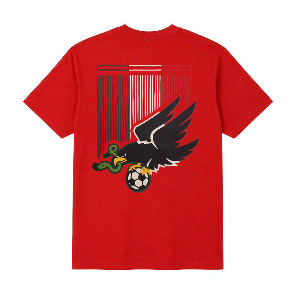 Mexico Eagle Graphic Tee – Red