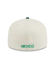 CrownMinded X Mexico Chrome Green Feathered Eagle Mexico Flag SP 59Fifty Fitted