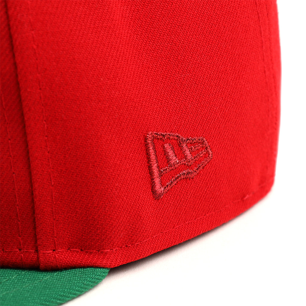CrownMinded X Mexico Quetzalcōātl Feathered Serpent Mexico Flag SP Red Green 59Fifty Fitted