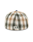 Gwinnett Stripers Green Plaid Denim 2 Tone Hook SP MiLB 59Fifty Fitted