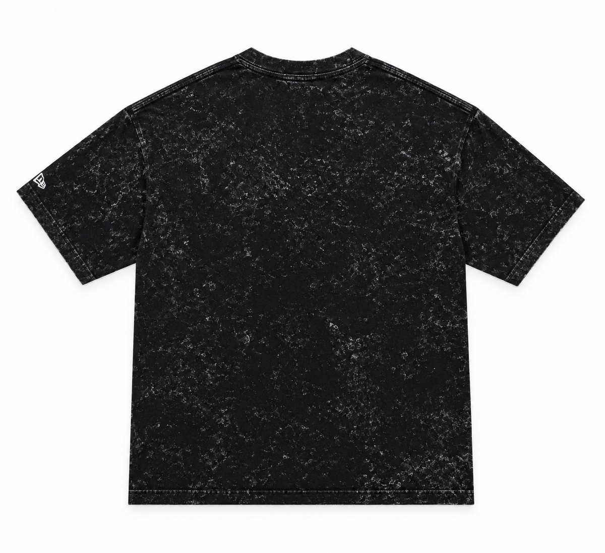 New Era Los Angeles Dodgers Stadium Address Black Mineral Wash Tee