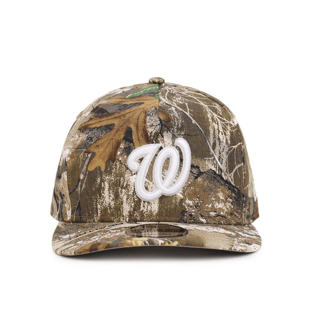 Washington Nationals Real Tree On White 9Fifty A-Frame Snapback